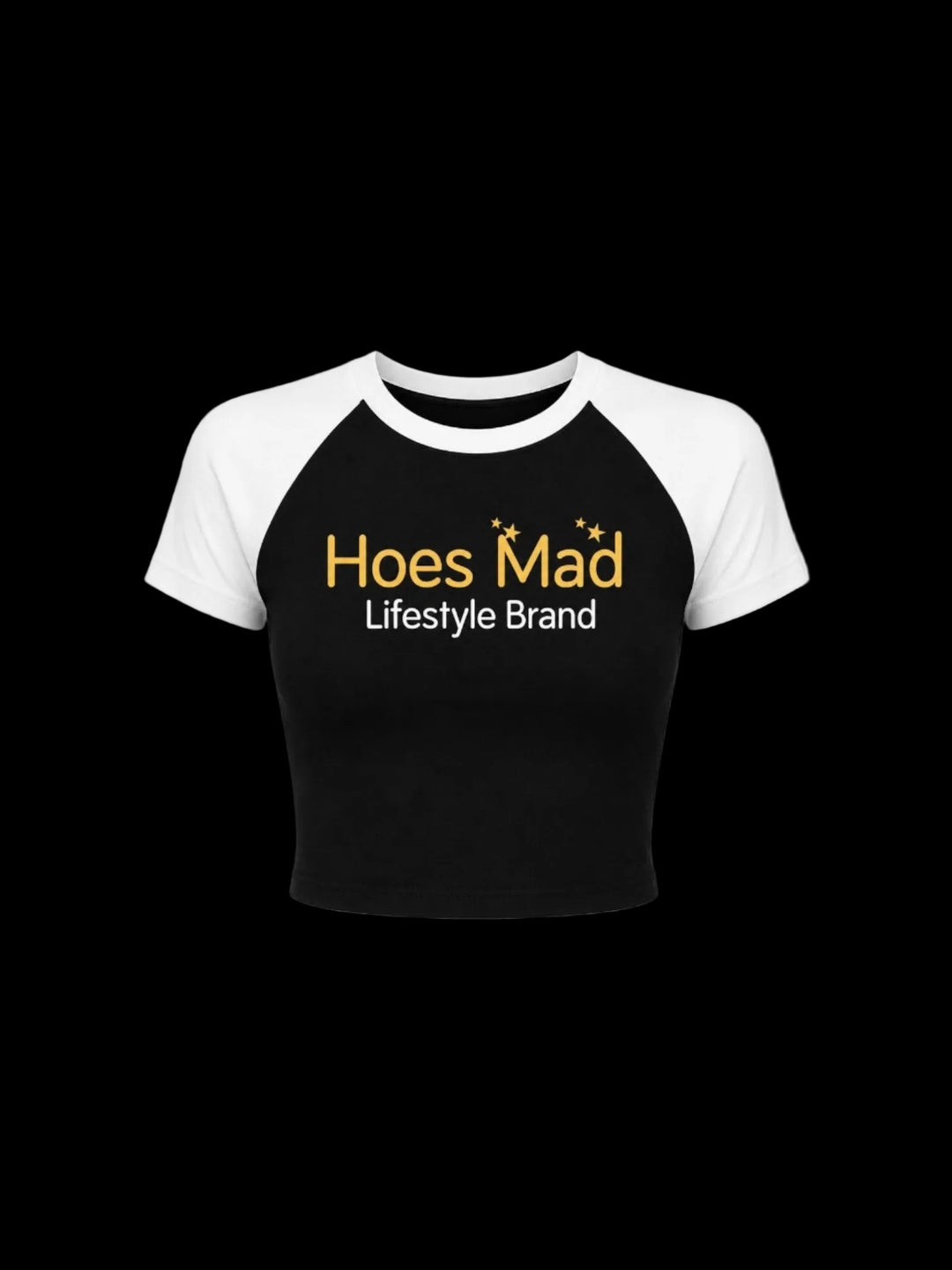 Hoesmad Lifestyle Brand Babytee (Blk/White)