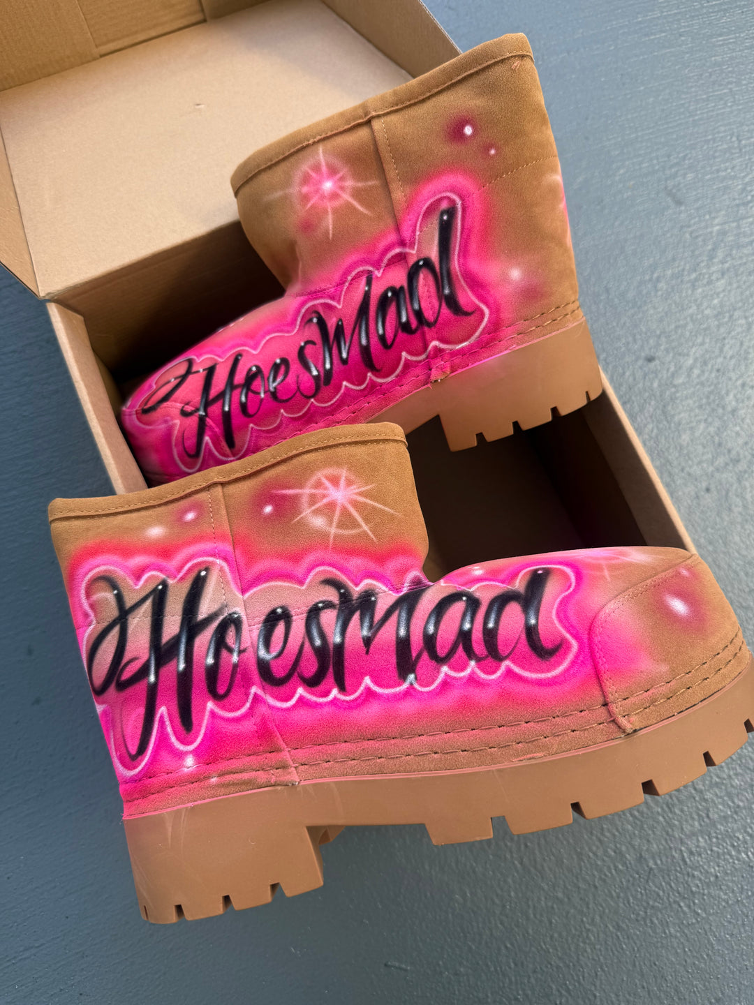 Hoesmad Airbrush Womens Boots