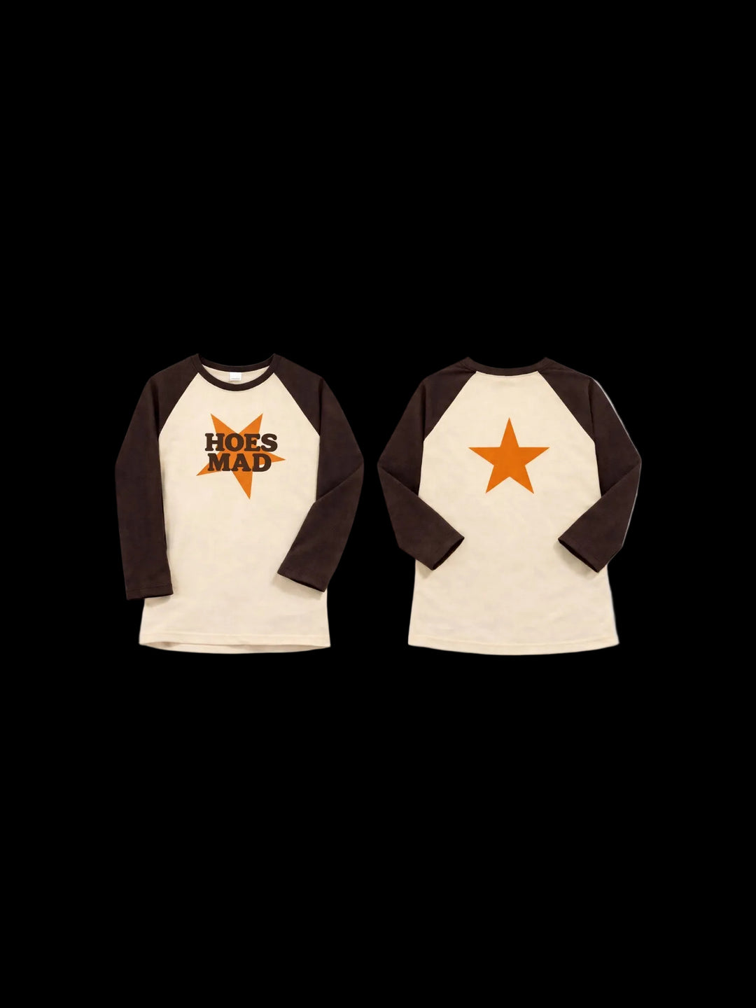 Hoesmad Y2K Baseball Tee (Brown)