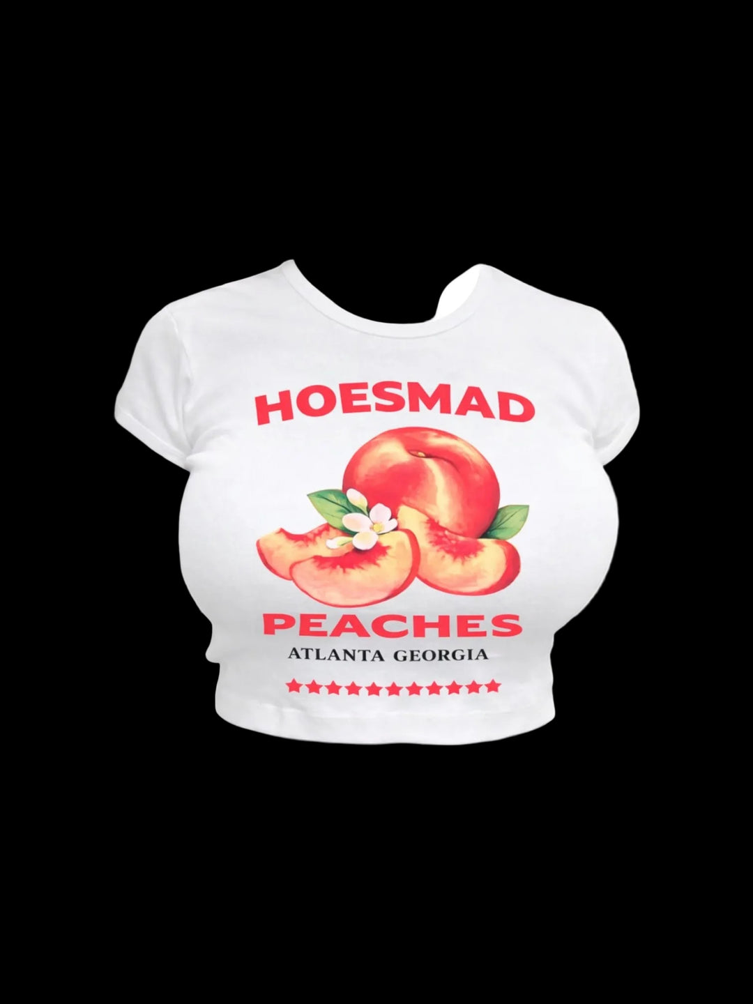 Hoesmad Peach Babytee (white)