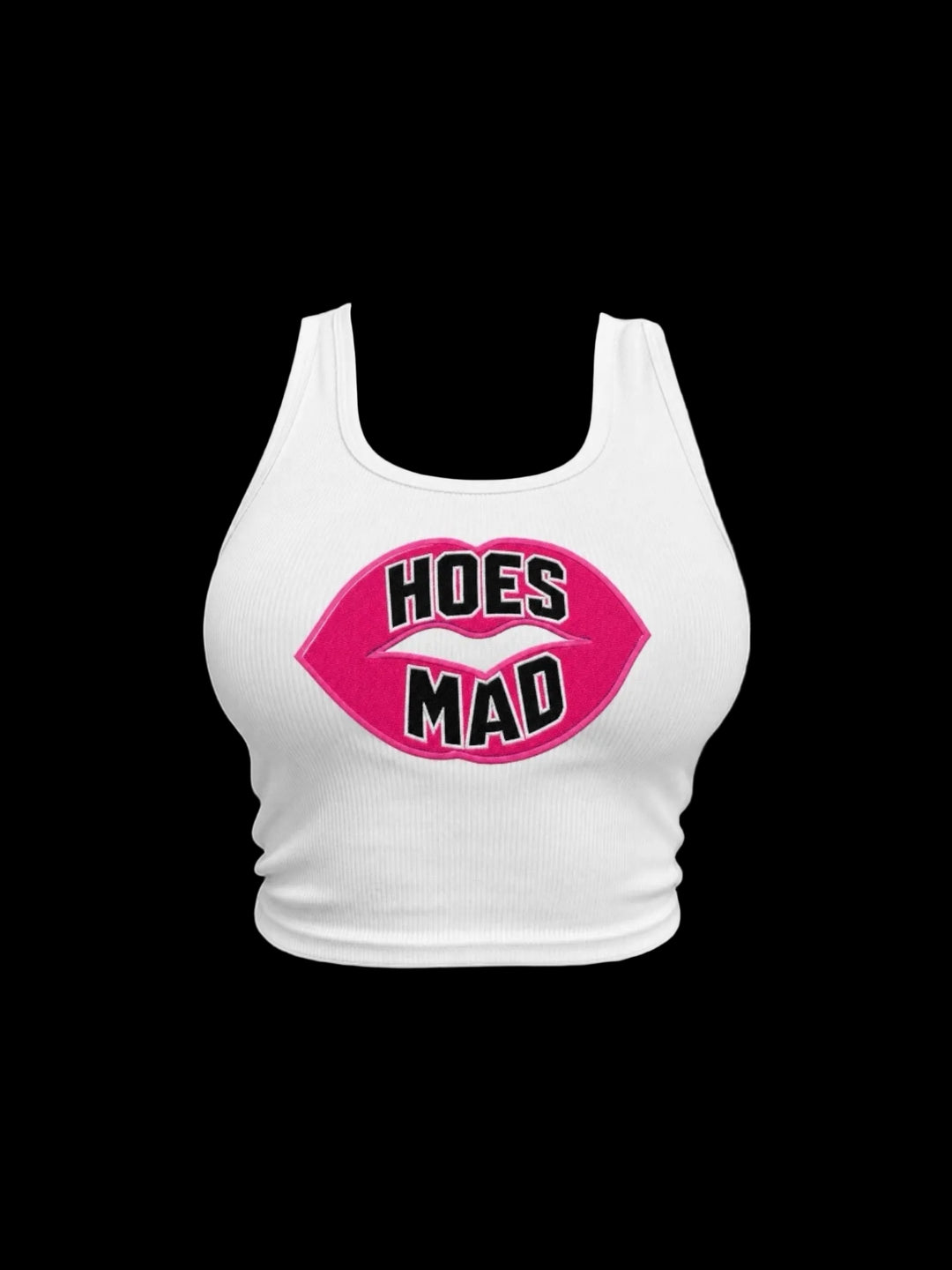 HoesMad Lips Tanktop (white)
