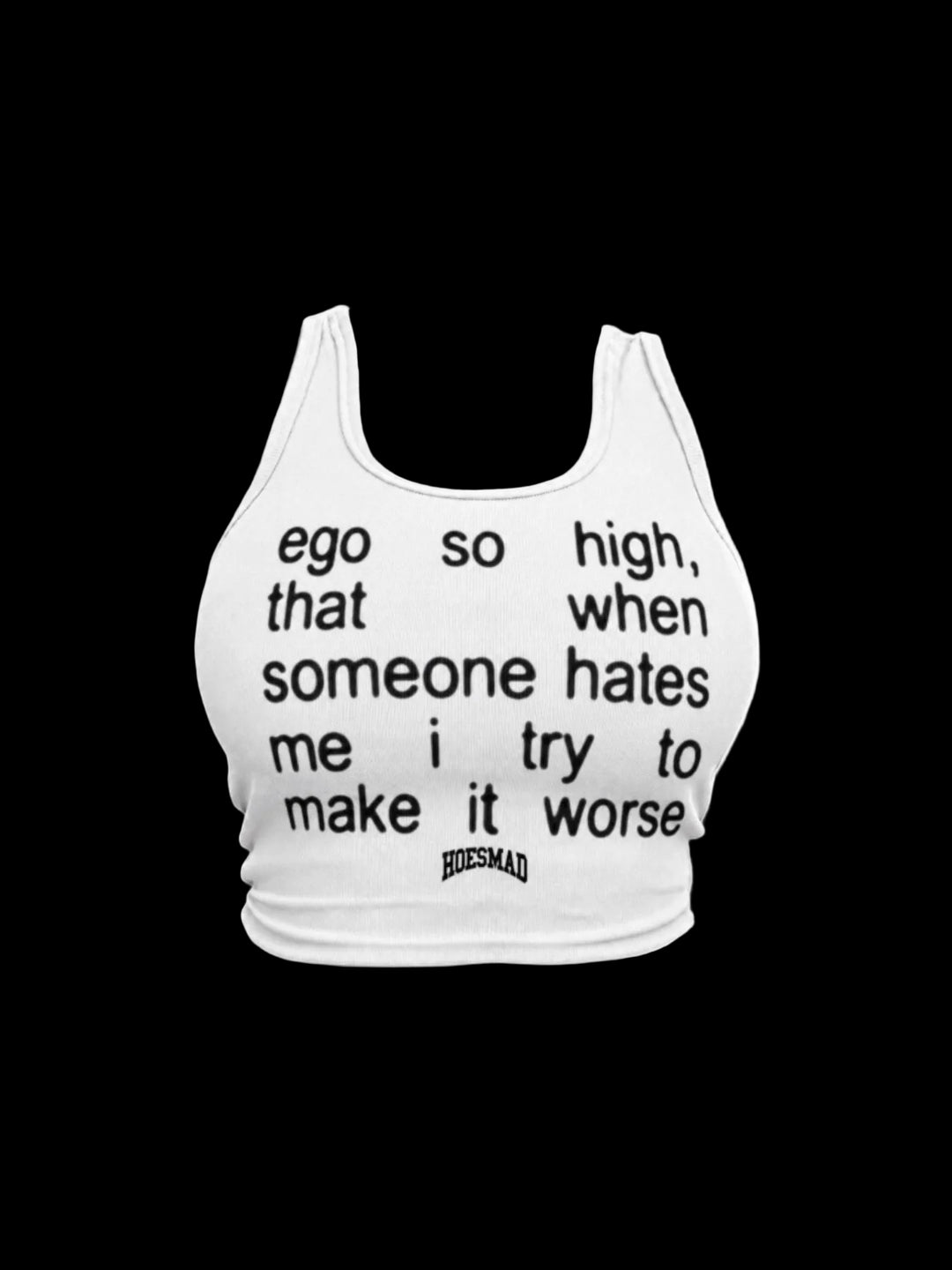 Ego So High Tanktop (white)