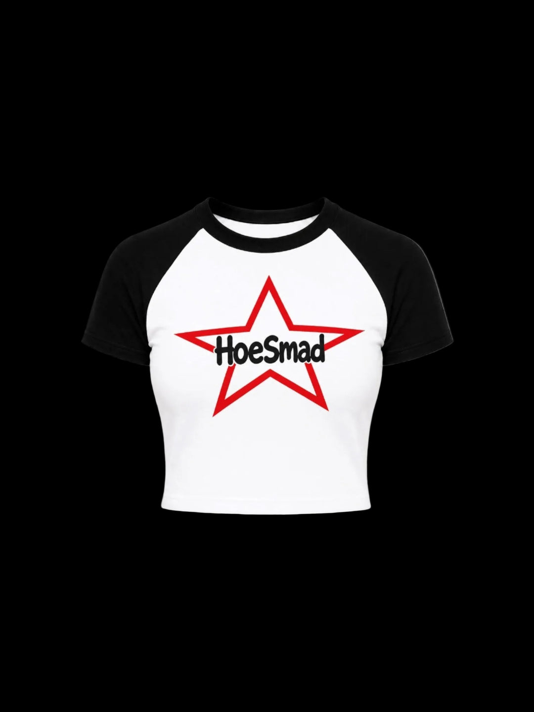 Hoesmad Crayon Star Babytee (Black/White)