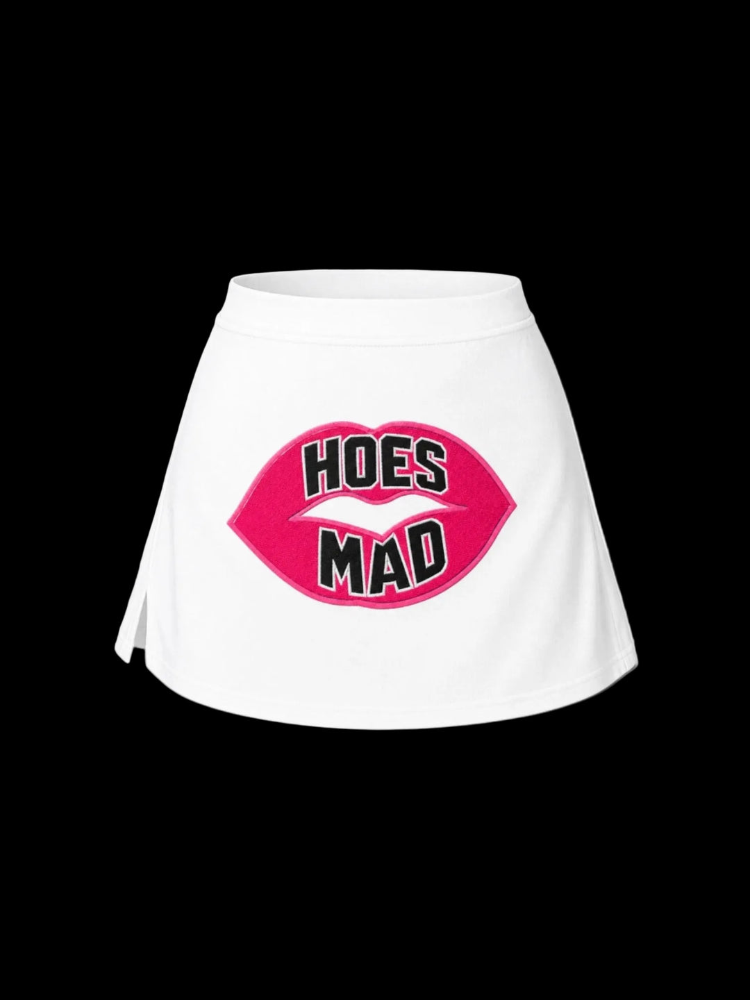 HoesMad Lips Skirt (white)