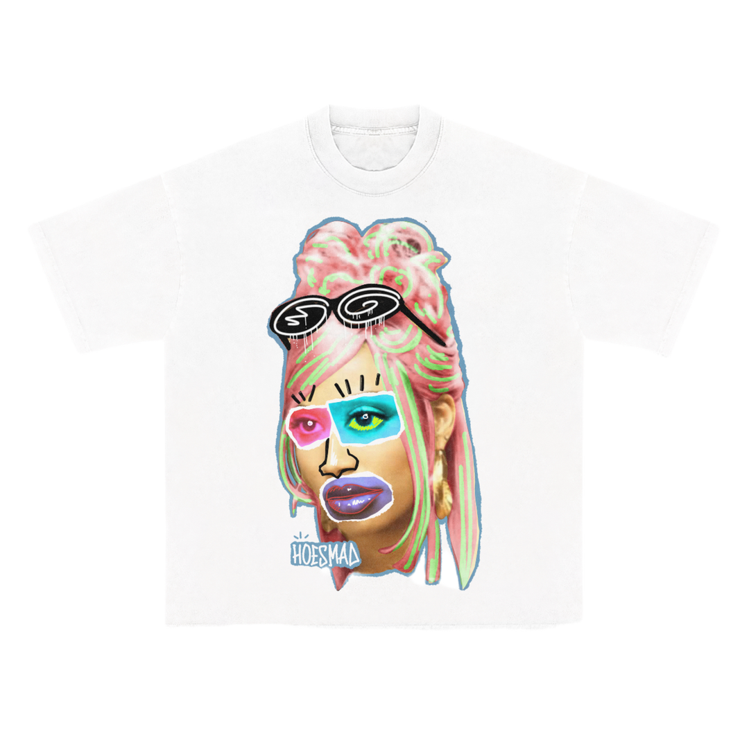 Hoes Mad x Ronnie Graffiti Tee (White)