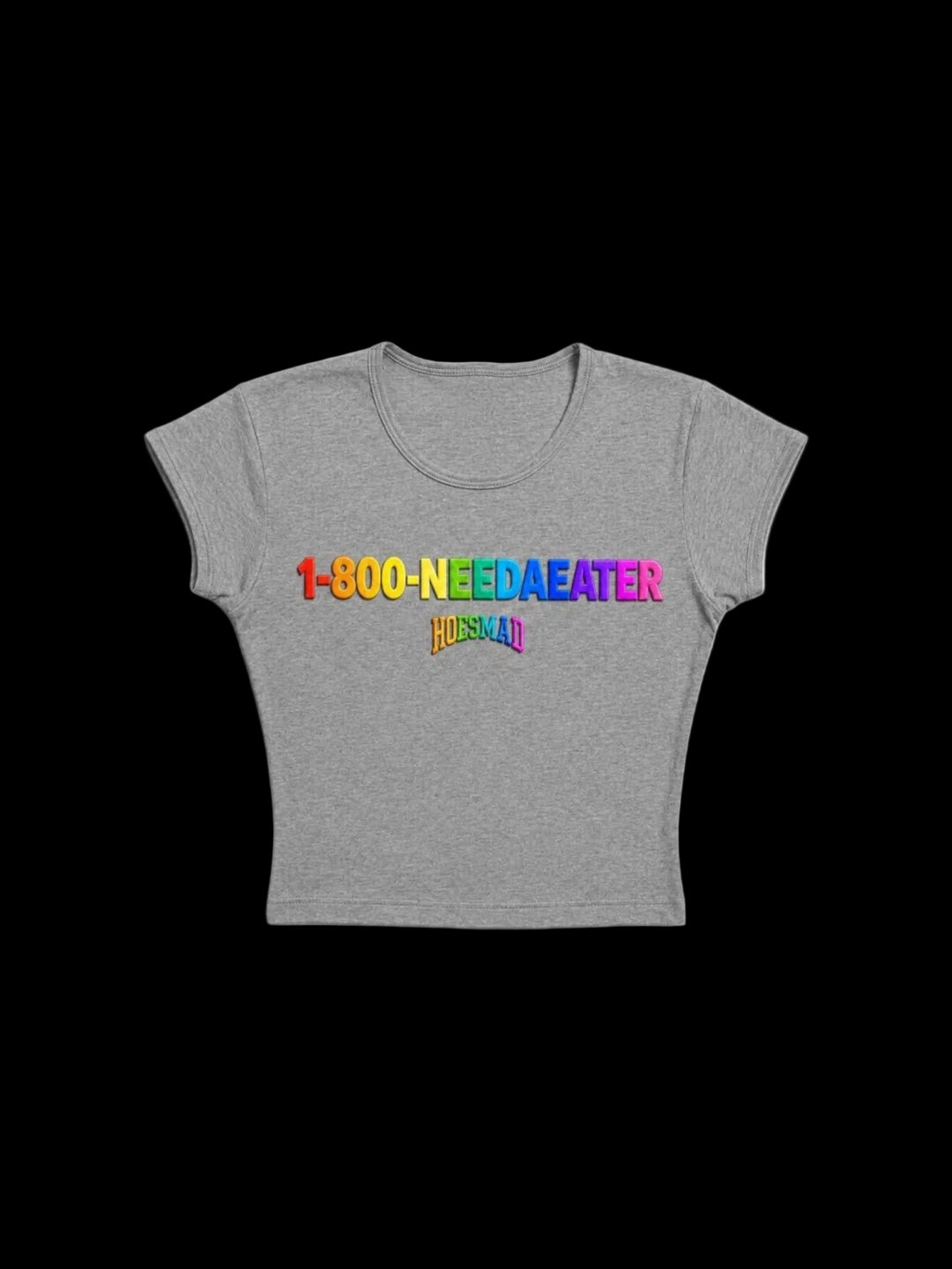 1-800-NeedAEater Babytee (White/rainbow)