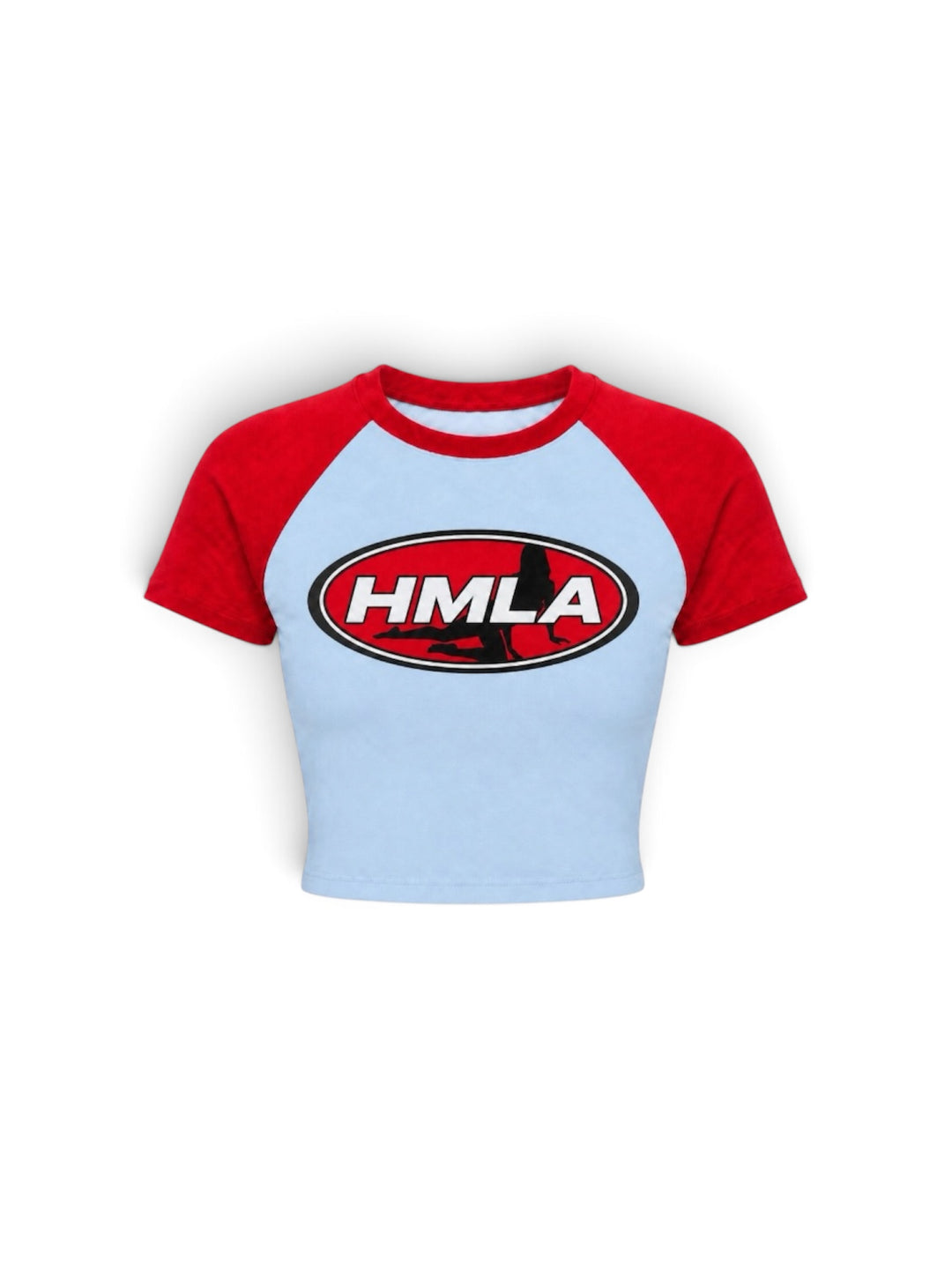 HMLA 2 Tone Babytee (red/baby blue)