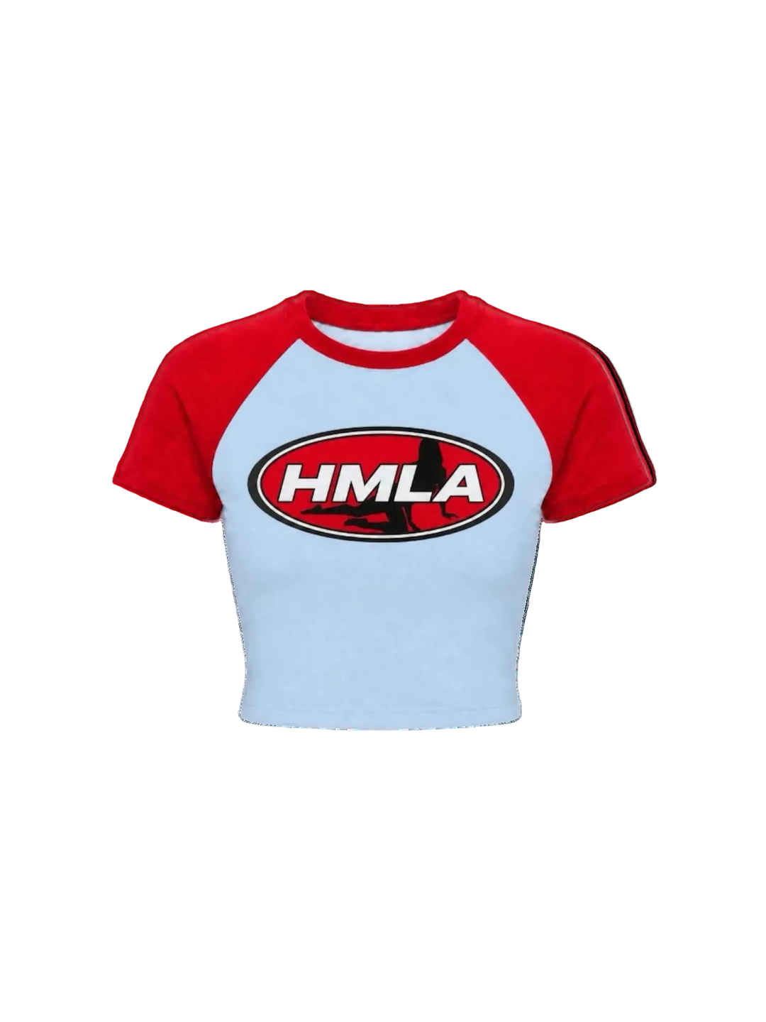 HMLA 2 Tone Babytee (red/baby blue)