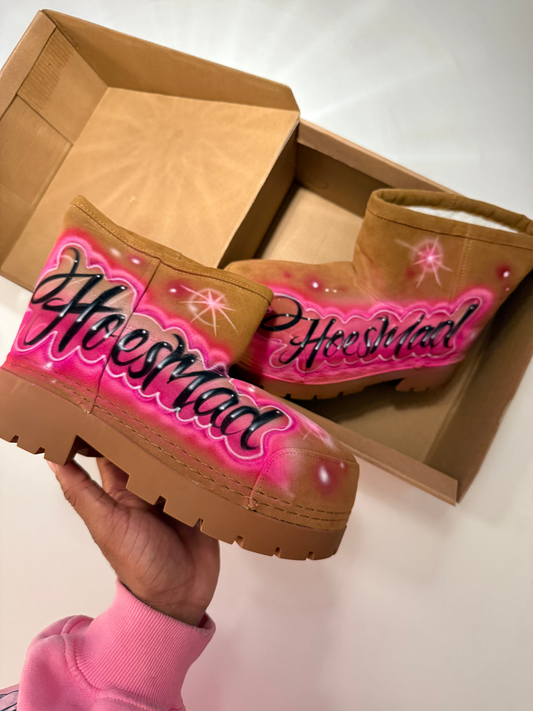 Hoesmad Airbrush Womens Boots