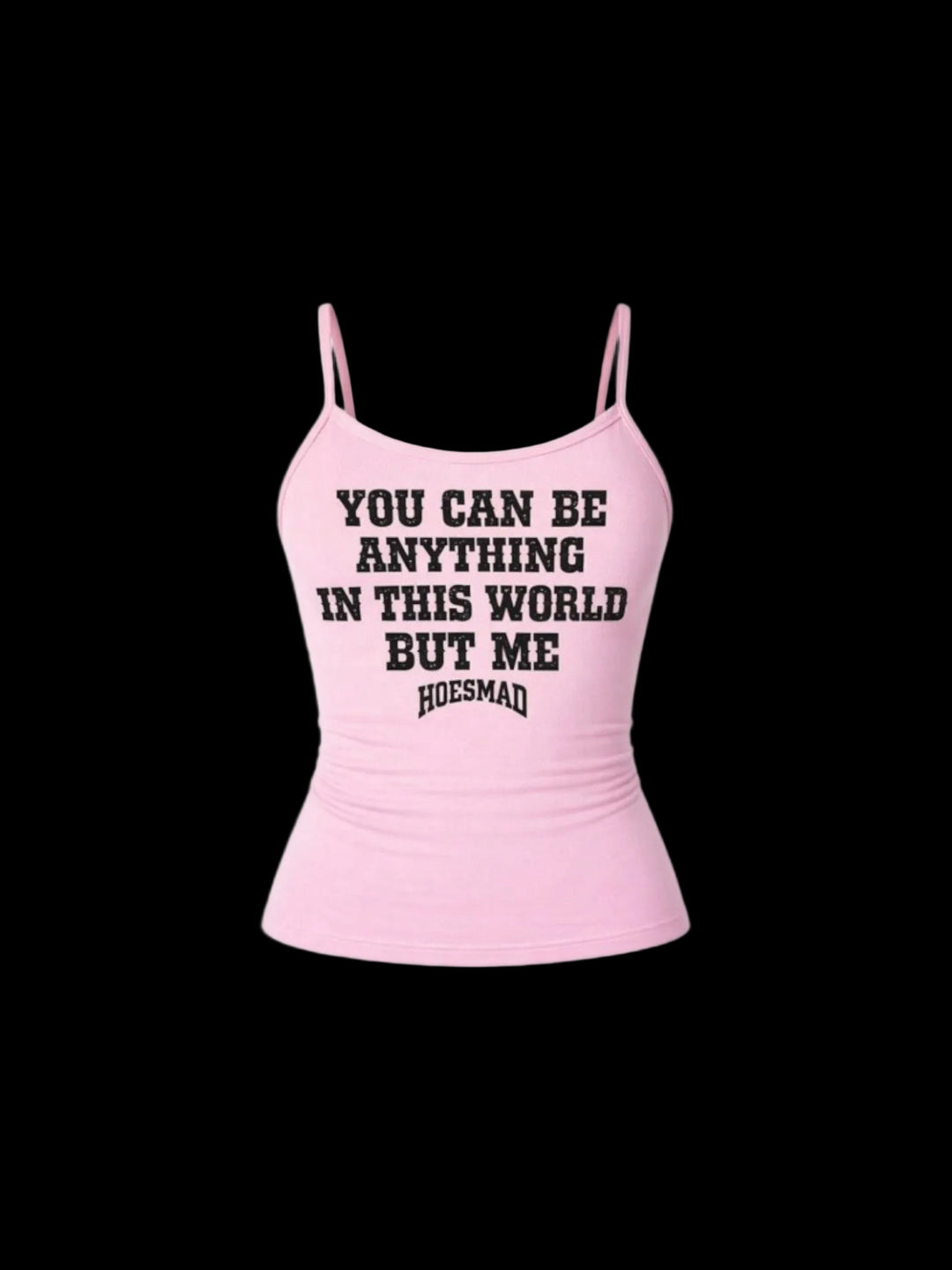 You Can Be Anything In This World Spaghetti Tank (Yellow)