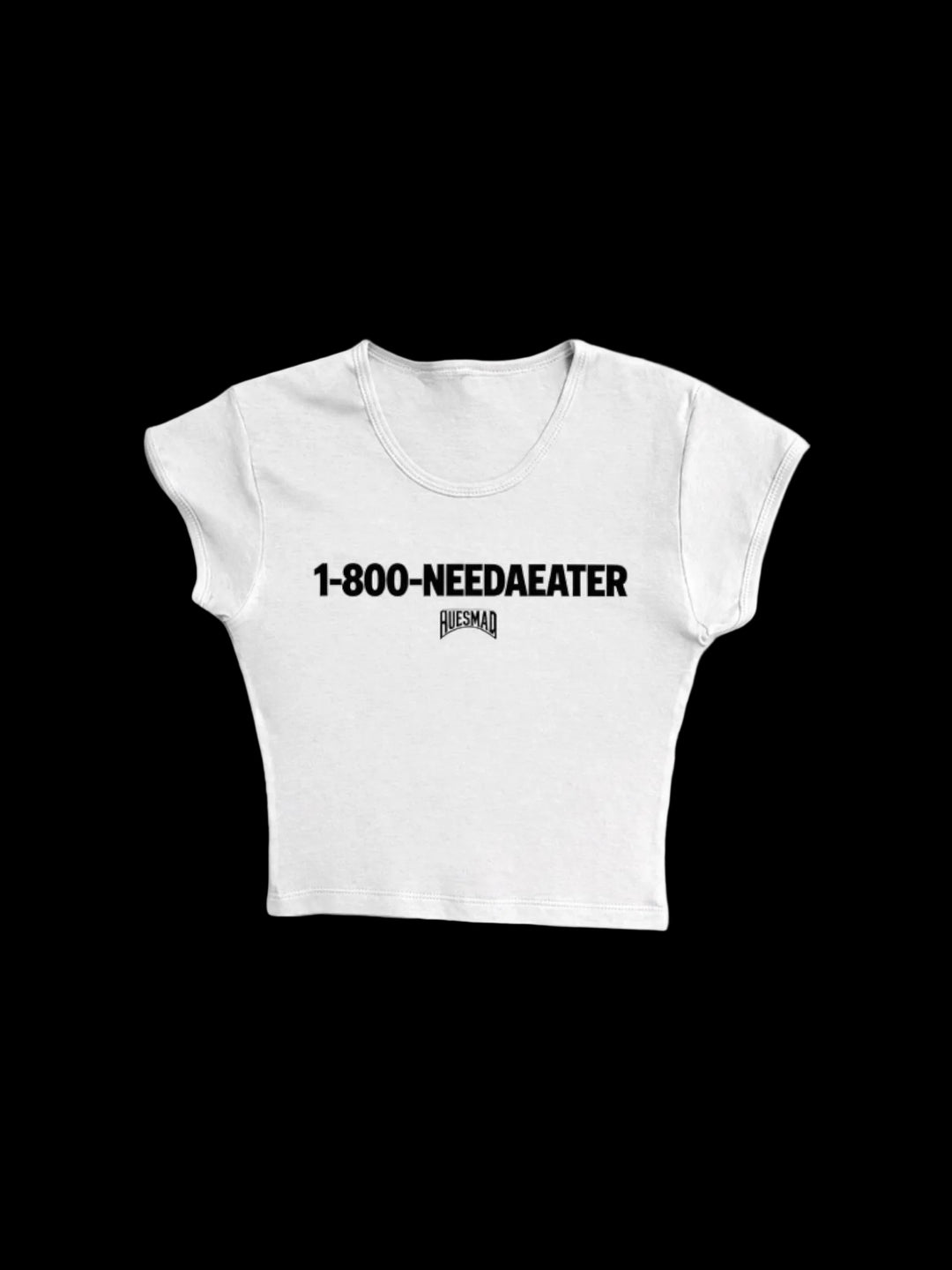 Hoesmad x 1-800-NEEDAEATER (White/Black)