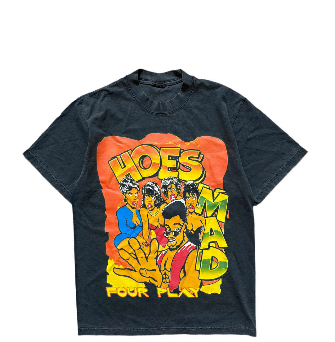 Vintage Grey Hoesmad 4Play Tee