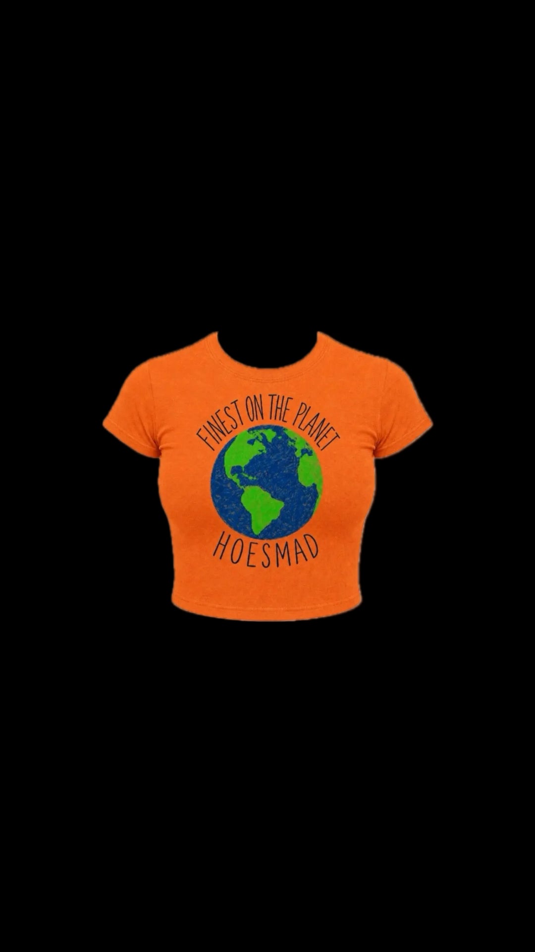 Finest On The Planet Babytee (Orange)
