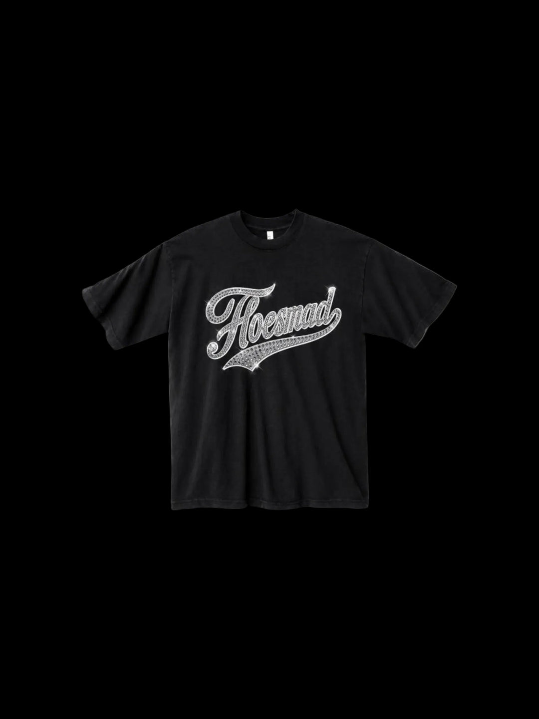 Hoesmad Blinged Out Baseball Logo Tee
