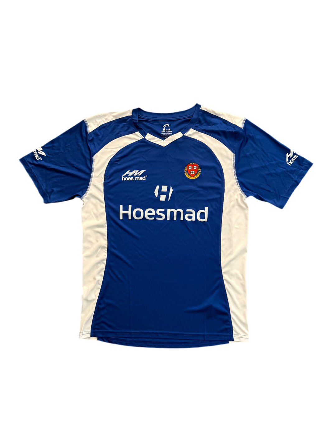 Hoes Mad Logo Soccer Jersey (Blue)