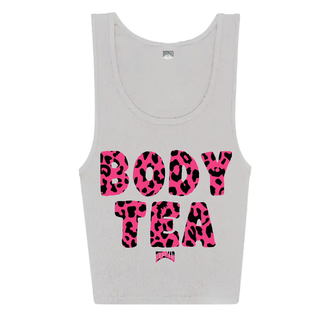 Body Tea Tanktop (Pink Leopard)