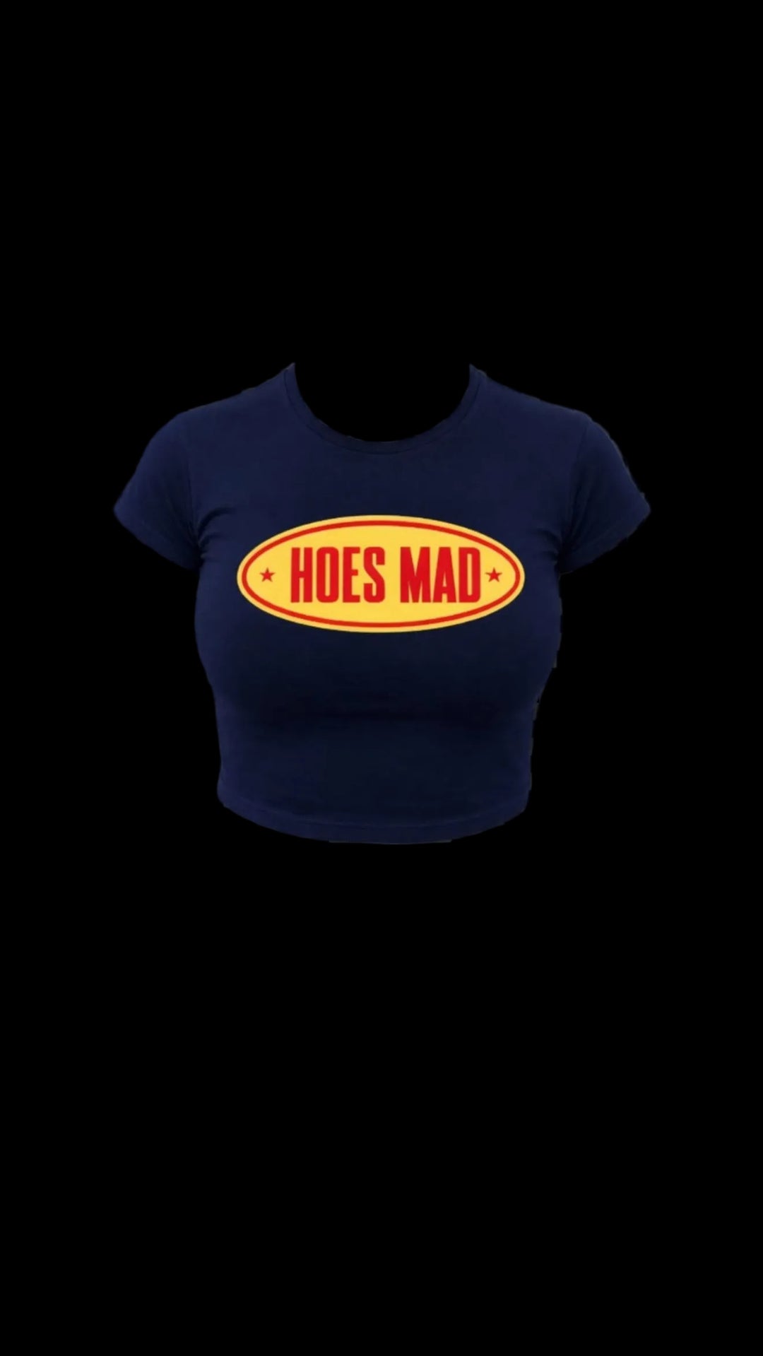 Hoesmad Oval Logo Babytee (Navy Blue)