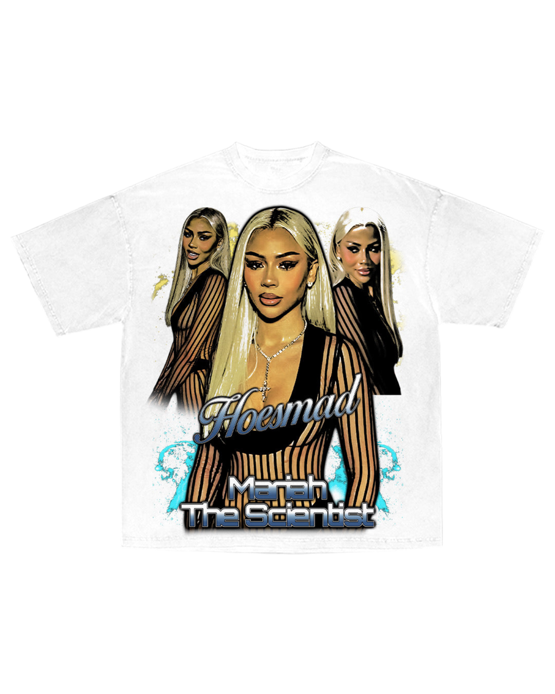 Mariah The Scientist Hoes Mad Tee (white)