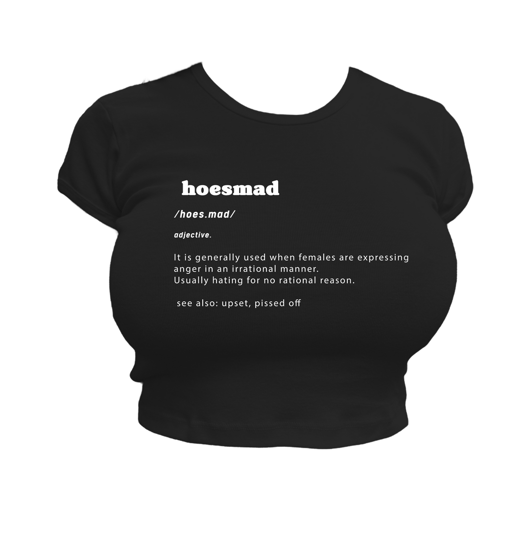 Hoes Mad Definition Baby Tee