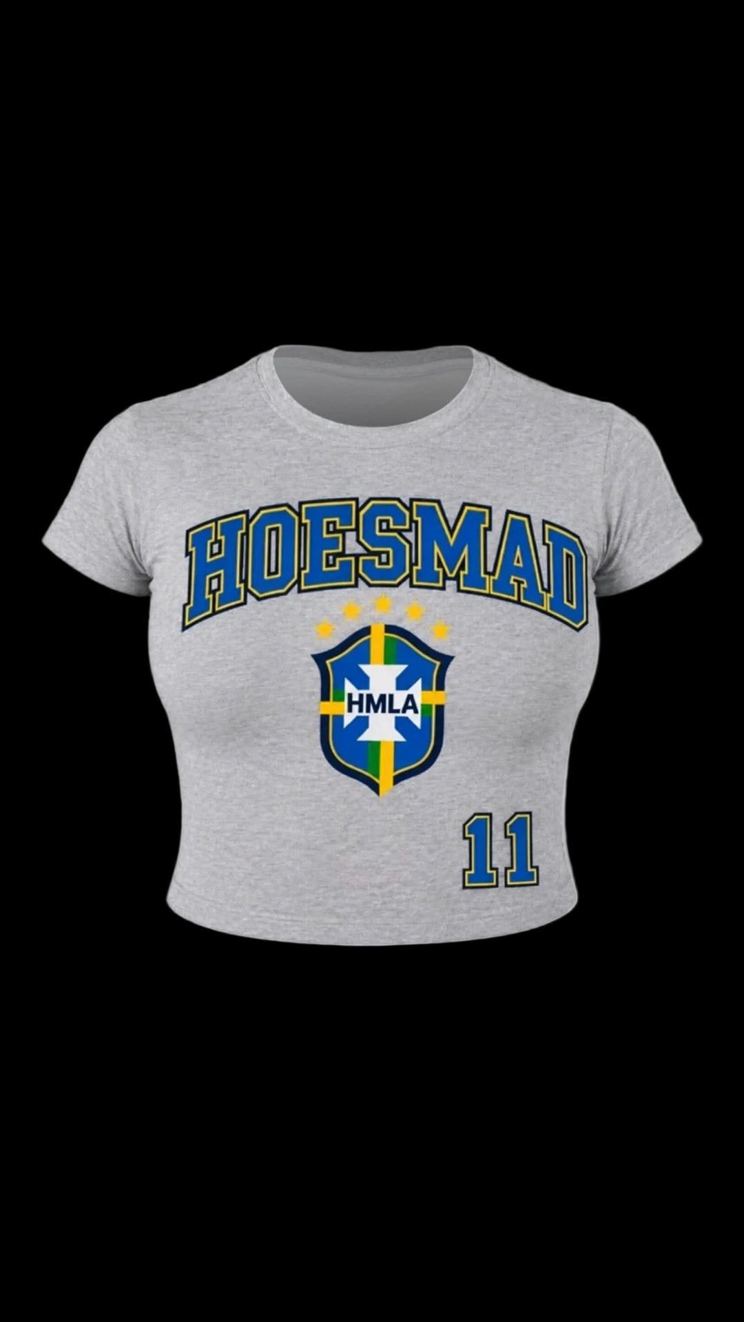 Hoesmad Brazil Soccer Baby Tee