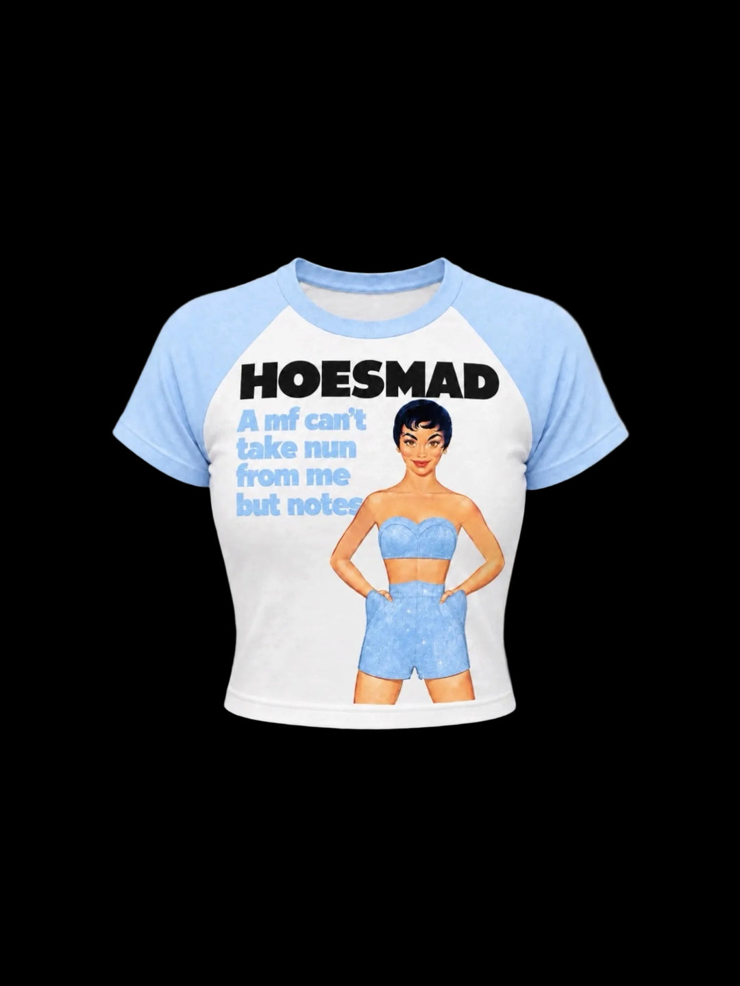 Take Notes Babytee (light blue/white)