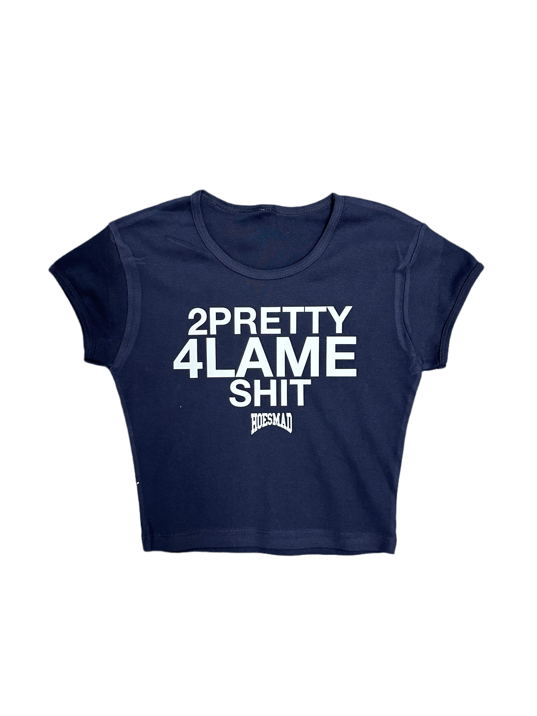 2Pretty 4Lame Shit Babytee (Dark Blue)