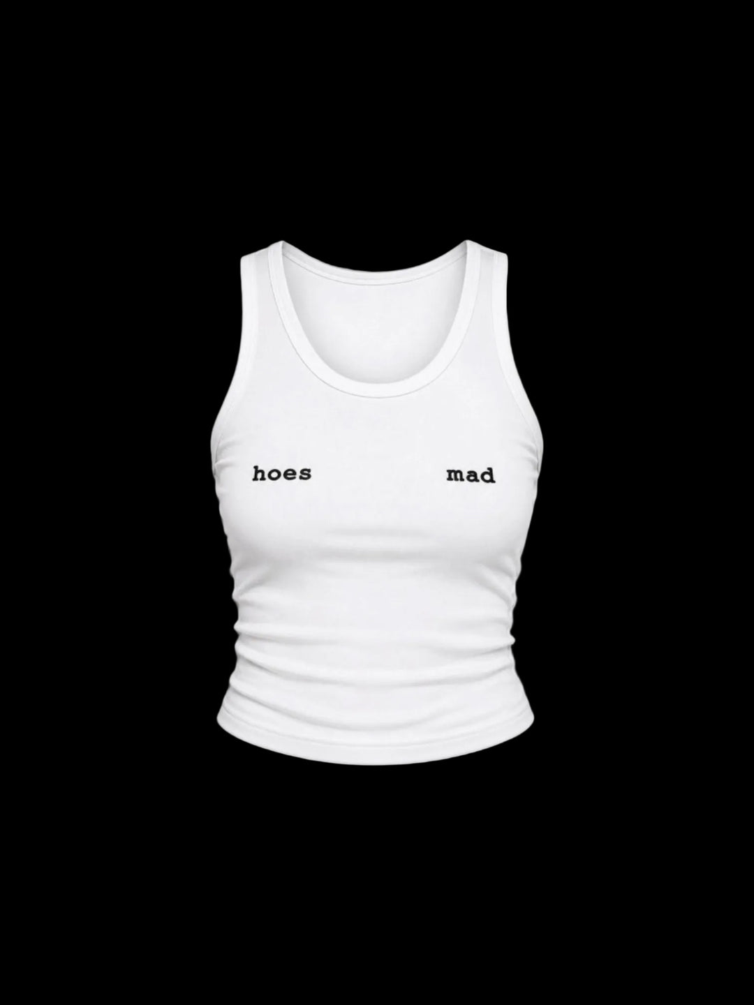 Hoes Mad Nipper Tanktop (white)