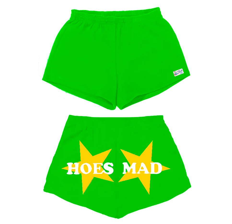 Hoesmad Star Jersey PE Shorts (Green)