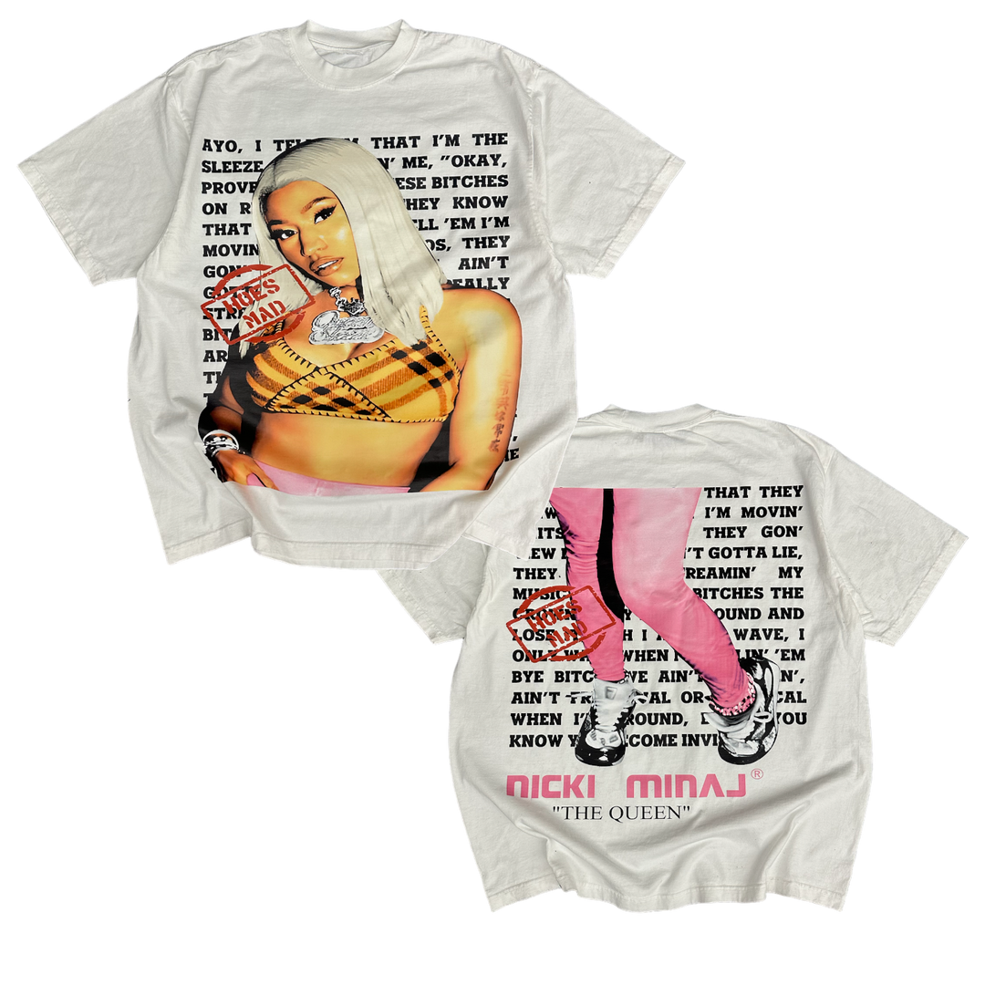 Nicki Minaj "FTCU" Jumbro Print Tee (White)