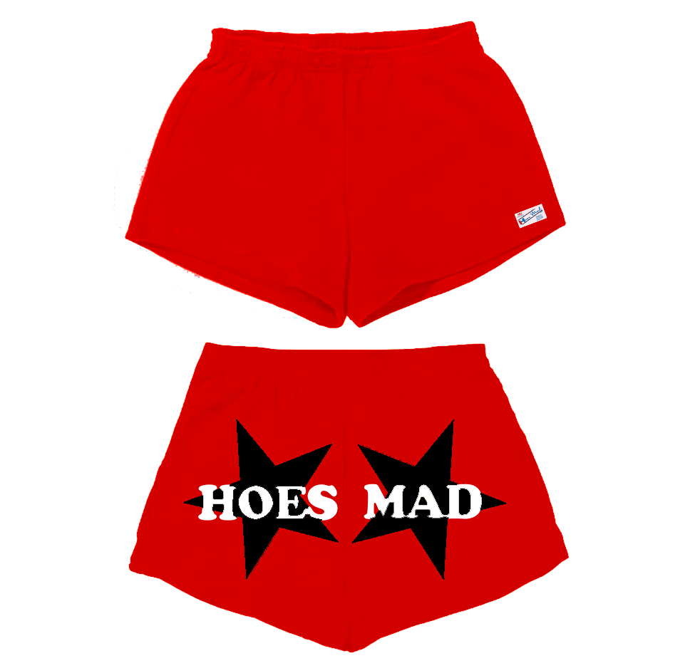 Hoesmad Star Jersey PE Shorts (Red)