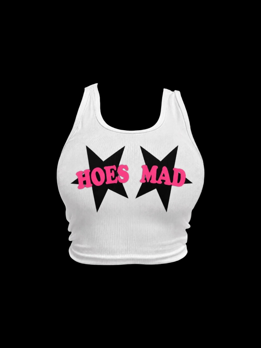 Hoesmad Star Tanktop (Black/Pink)