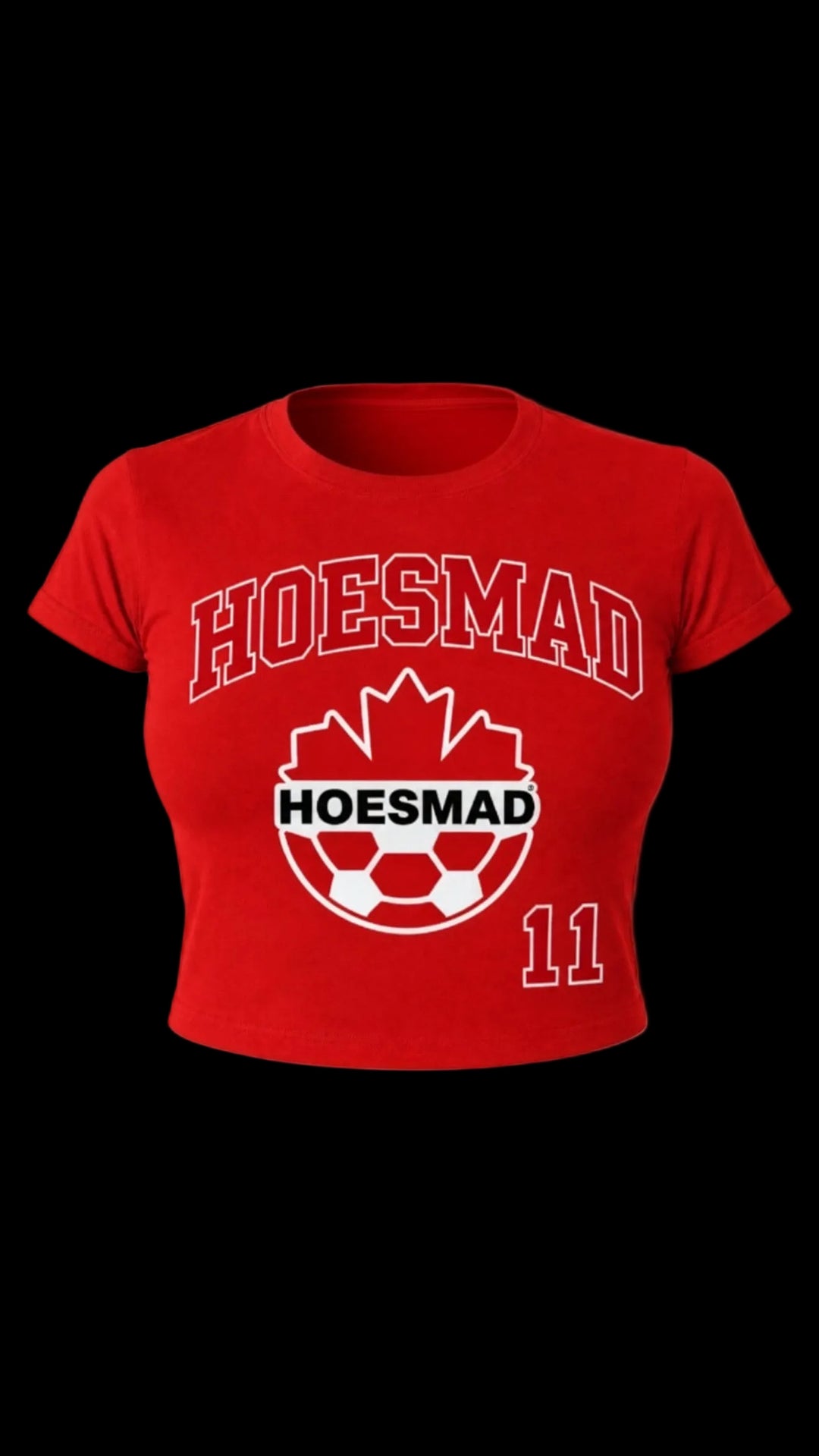Hoesmad Canada Soccer Babytee
