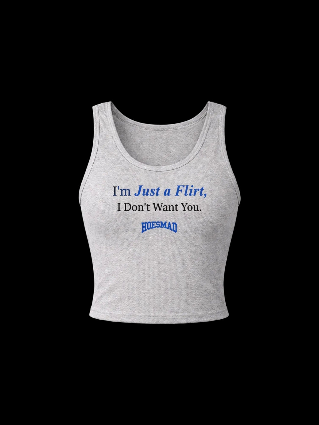 Im Not Flirting Tanktop (Grey)