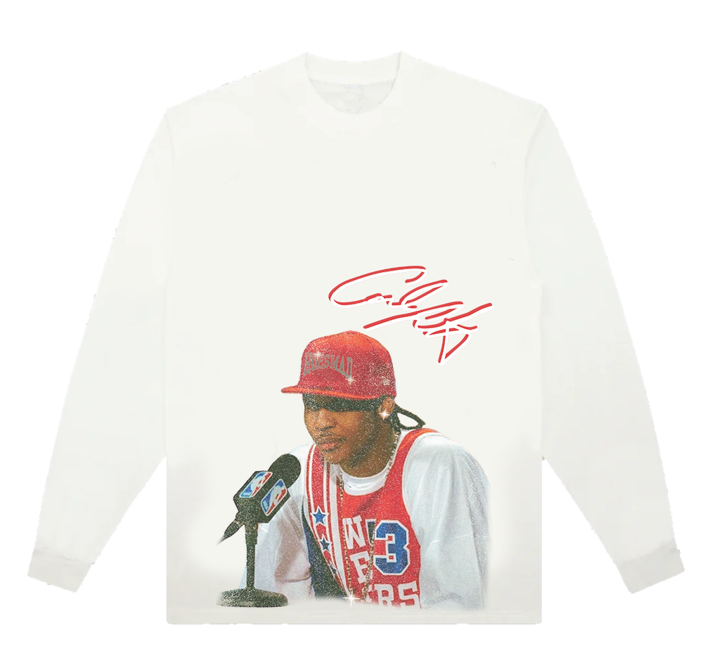 MELO LONG SLEEVES TEE - WHITE