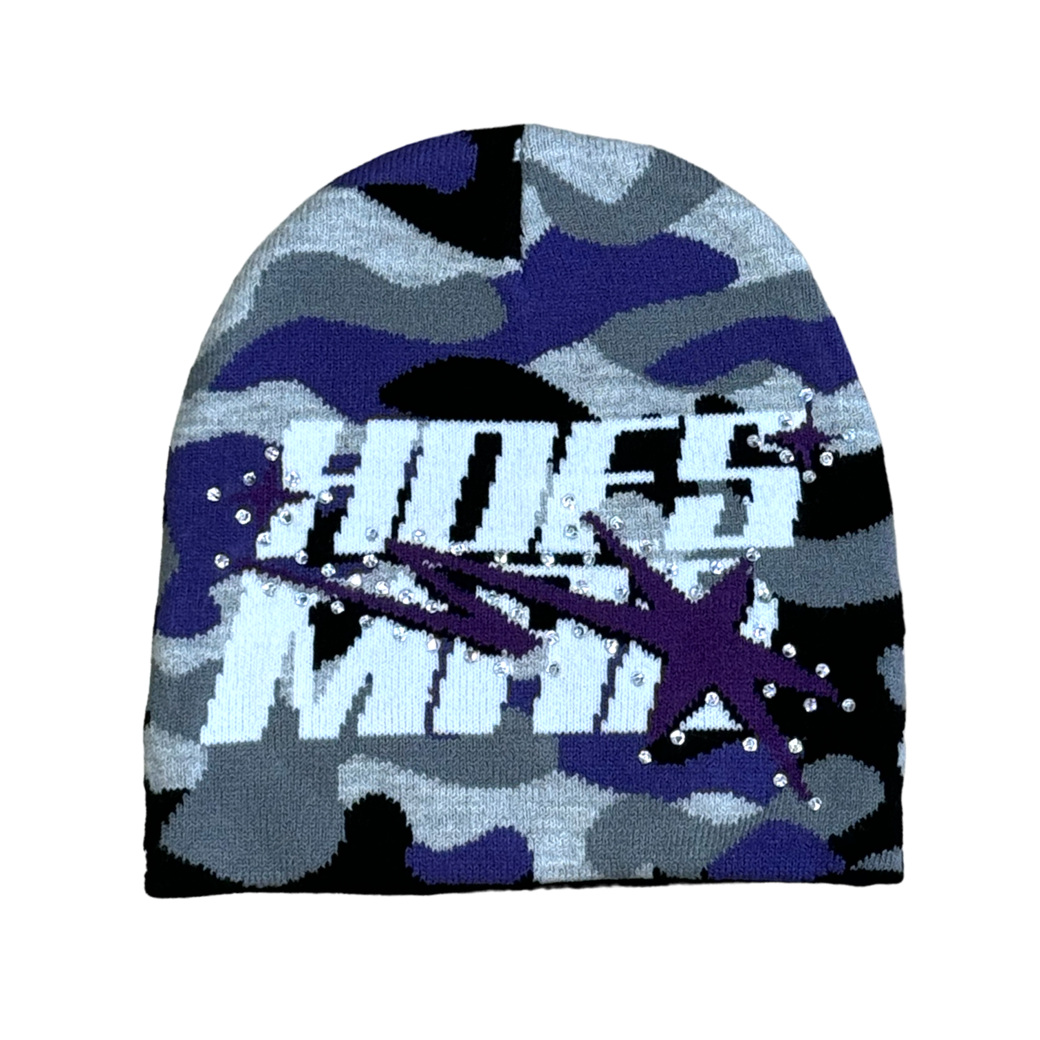 Hoes Mad Black Sweatpants (rhinestone back) hoesmad.la