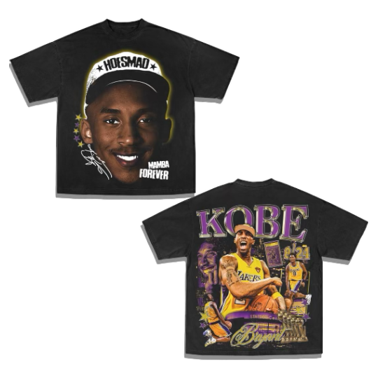 MAMBA FOREVER Hoesmad Tee - BLACK