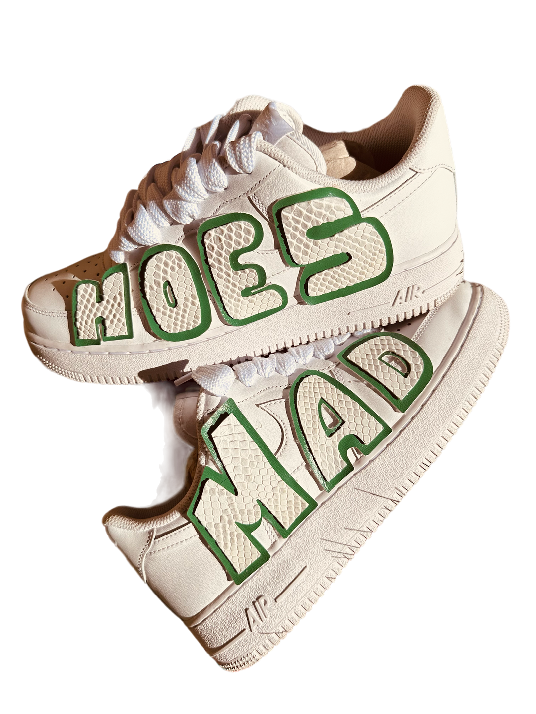 MENS HOESMAD FORCE ONE - WHITE/GREEN