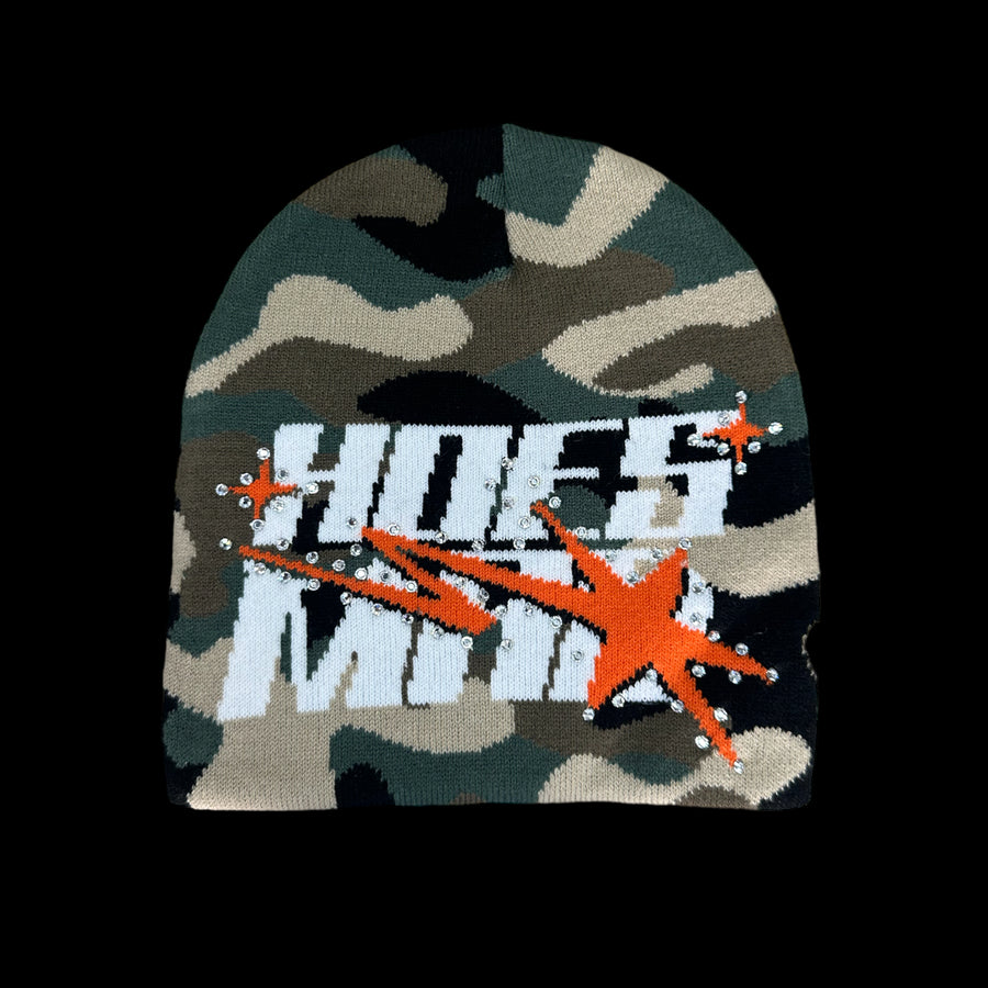 Hoes Mad Black Sweatpants (rhinestone back) hoesmad.la