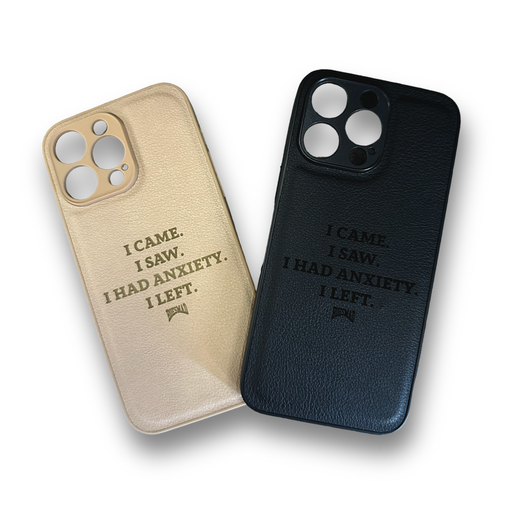 ANXIETY IPHONE CASE