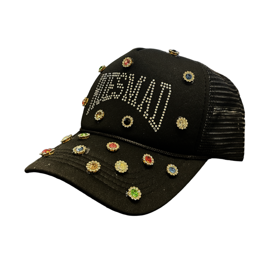 HOESMAD GEMSTONE TRUCKER HAT - BLACK