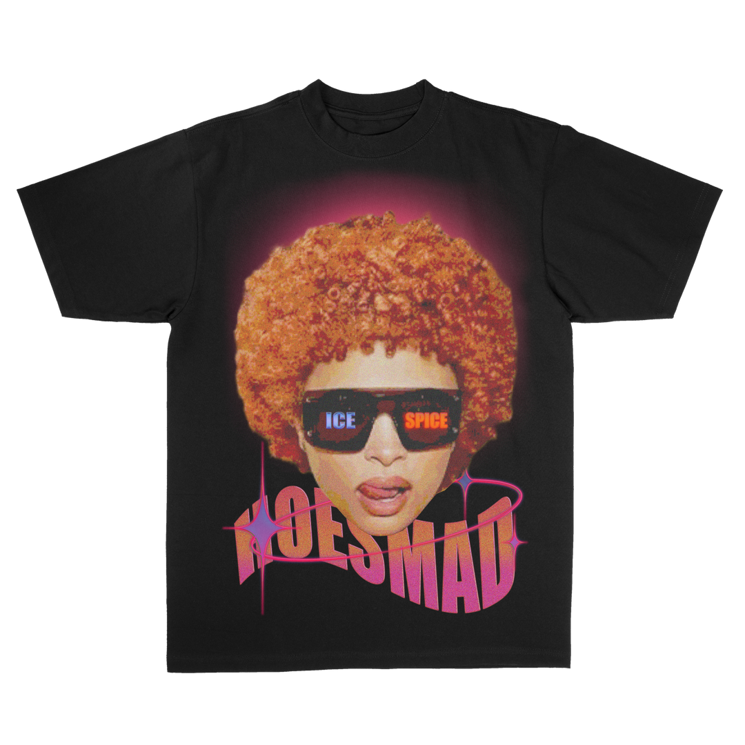 Hoes Mad Ice Spice Tee - BLACK