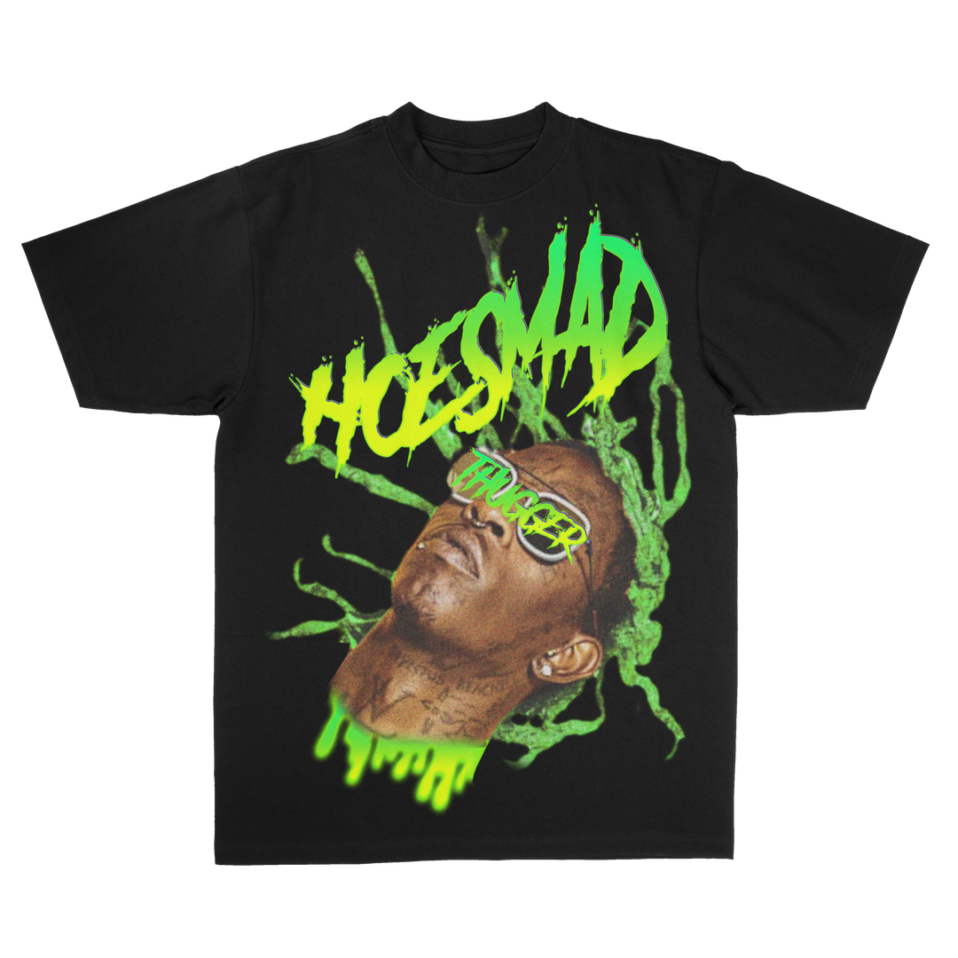 Hoes Mad THUGGER Tee - BLACK