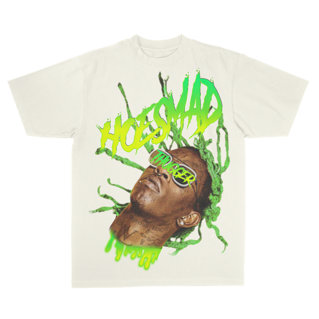 Hoes Mad THUGGER Tee - WHITE