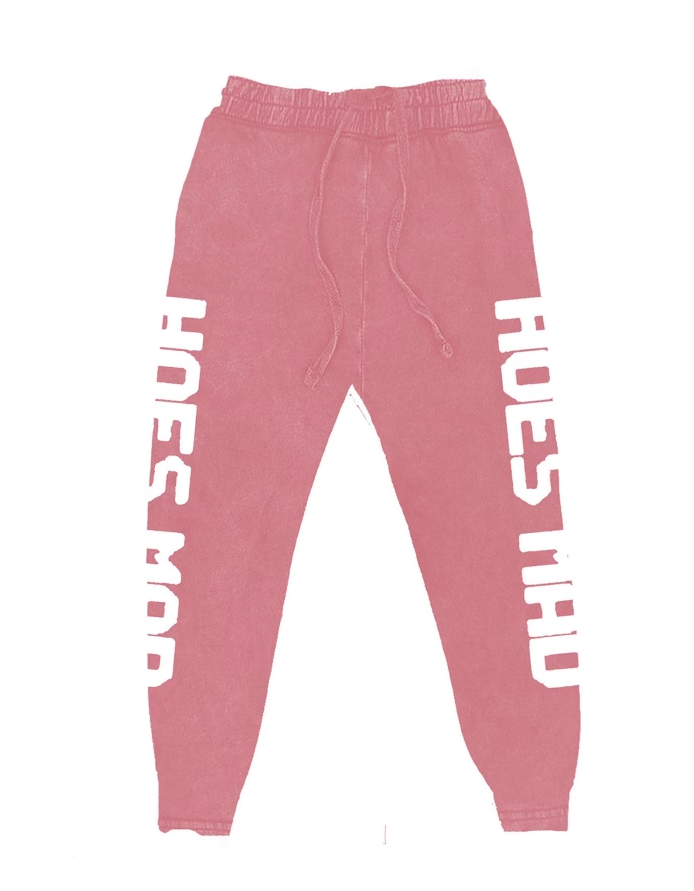 Hoes Mad Emergency Joggers Pink
