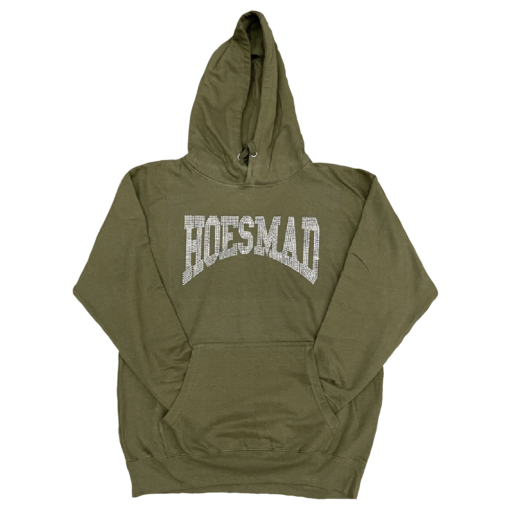 Hoes Mad Hoodie Olive Green