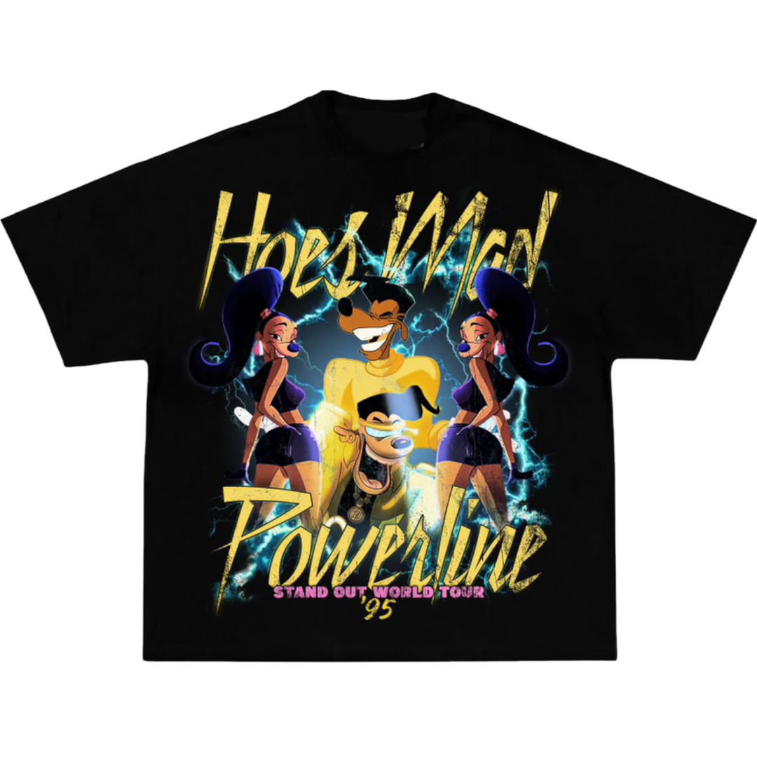 Hoes Mad Power Line Tee