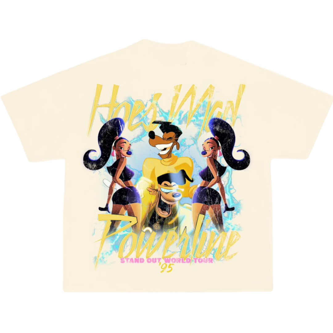 Hoes Mad Power Line Tee