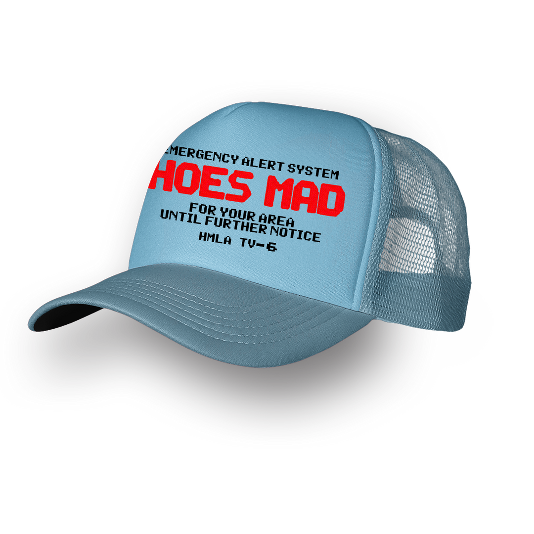Emergency Hoes Mad Trucker Blue