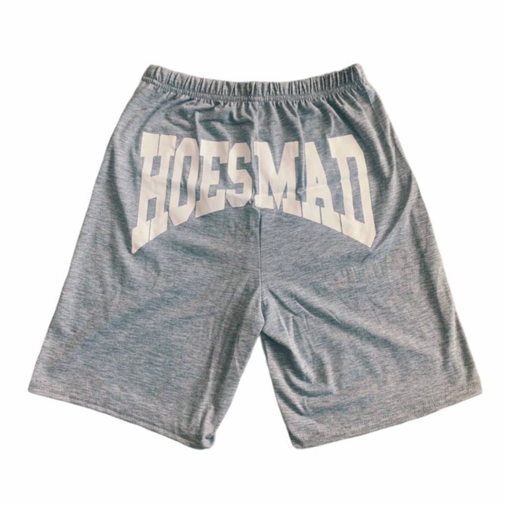 Grey Hoes Mad Biker Shorts hoesmad.la